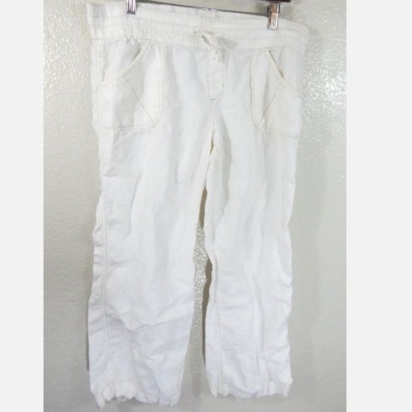 Athleta Lakeside Linen Pants - Picture 1 of 5